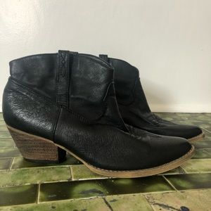 Ankle cowboy boots